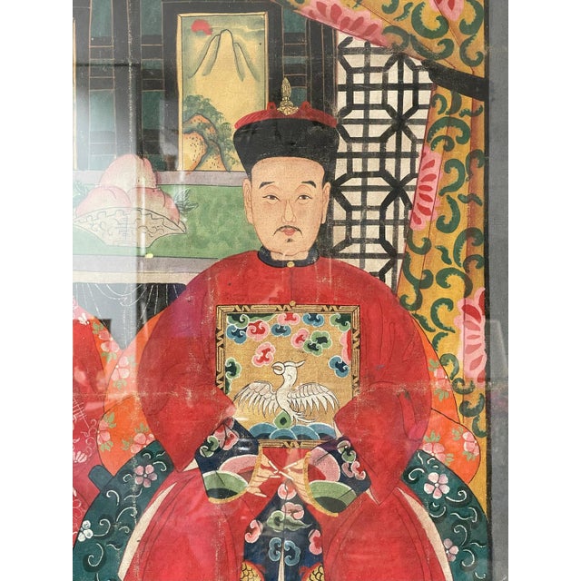 Experience timeless romance with our Chinese couple painting—a captivating blend of tradition and love.