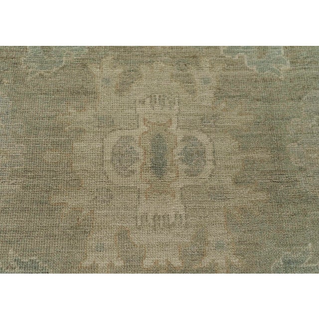 Oushak Rug 3'1" x 5' #21380 For Sale - Image 4 of 8