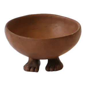 Modern Figurative Terracotta Bowl, Decorative Object or Catchall