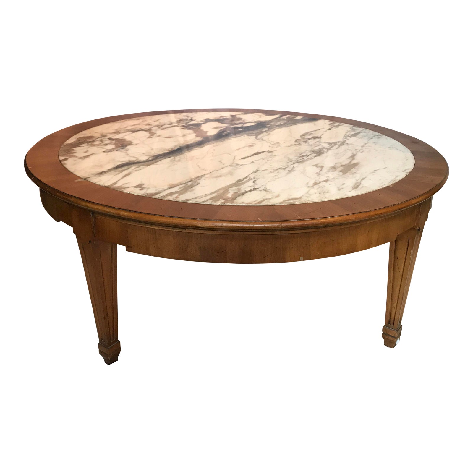 MidCentury Italian Marble Coffee Table Chairish