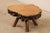 Early 20th Century Spanish Burl Wood Slab Rustic Coffee Table For Sale - Image 5 of 12