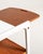 Yngve Ekström White Thea Trolley with Teak Inserts by Yngve Ekström for Swedese, 1950s For Sale - Image 4 of 9