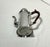 Wood Vintage John Somers Brazil Pewter Hot Water Milk Tea Pot - Polished For Sale - Image 7 of 12