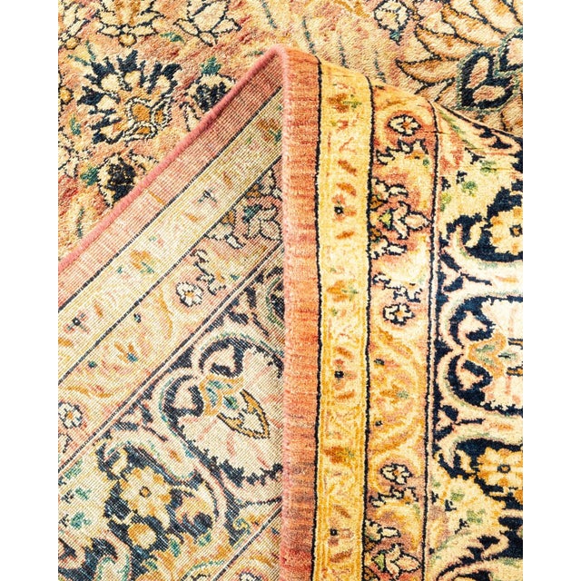 Vintage Moroccan Hand Knotted Wool Area Rug, Pink - 6'1" X 9'1" For Sale In New York - Image 6 of 9