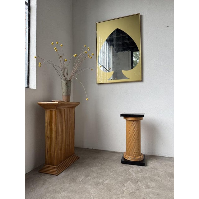 Rattan Column from Vivai del Sud Crespi, 1960s For Sale - Image 10 of 18