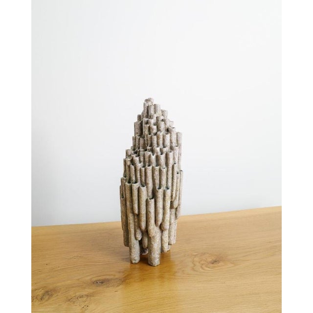 Mid-Century Swedish Abstract Stoneware Sculpture from Hans Hedberg, Biot, France, 1950s For Sale - Image 6 of 6