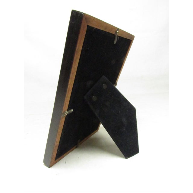 Black Antique Anglo Indian Micro-Mosaic Photo Frame For Sale - Image 8 of 13