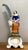 Large Polychrome Porcelain Pen Holder, 1800s For Sale - Image 6 of 6