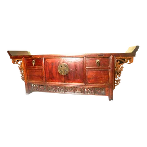 Antique Chinese Petit Altar, Circa Early of 19th Century