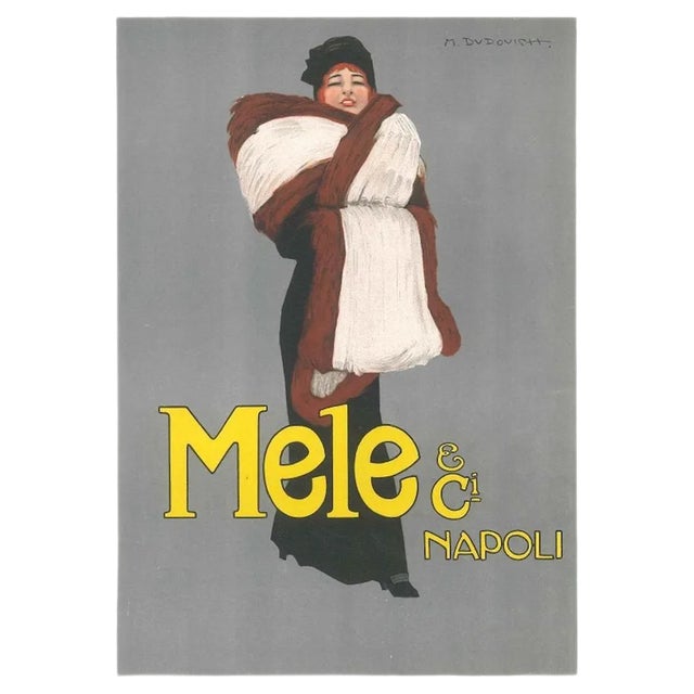 Mele - Original Advertising Lithograph by Marcello Dudovich - 1910s 1910 For Sale