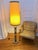 Vintage floor lamp with illuminated base by Richard Essig, Besigheim, Germany, 1970s. High-quality chrome column with...