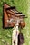 Brown Vintage Art Deco Wall Coat Hanger, Italy, 1930s For Sale - Image 8 of 15