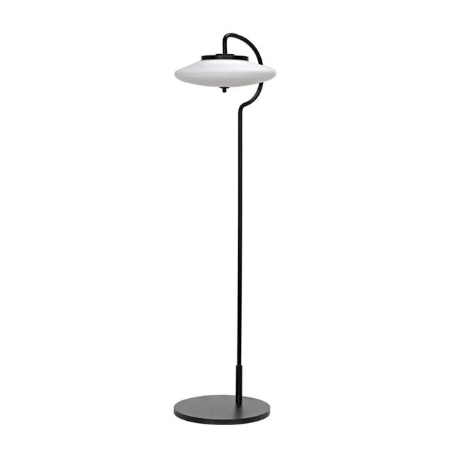 Mid-Century Modern NOIR Lolibri Floor Lamp, Black Iron For Sale - Image 3 of 5