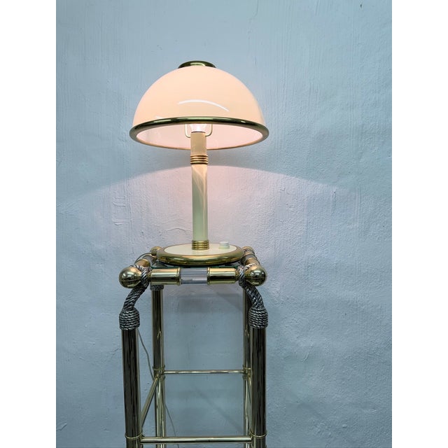Italian Murano Glass Mushroom Table Lamp from F. Fabbian, 1970s For Sale - Image 10 of 15