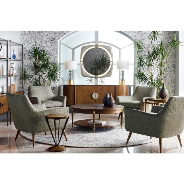 Wood Mid Century Style Nest of Tables For Sale - Image 7 of 11