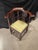 Traditional George III Mahogany Corner Armchair For Sale - Image 3 of 10