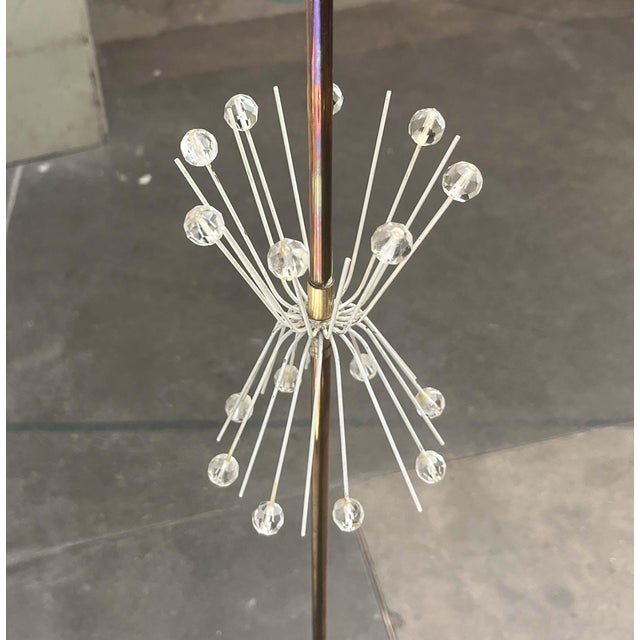 Mid-Century Modern Austrian Double Snowflake Light Installation in Glass and Metal by Emil Stejnar for Rupert Nikoll, Vienna, Austria, 1950s For Sale - Image 11 of 18