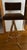 Four bar height, brown velvet swivel chairs. Vintage 1970s chairs with brass legs. Very comfortable seats and back rests....