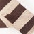 1960s Doris Leslie Blau Vintage Striped Ivory And Charcoal Hand-Knotted Wool Runner For Sale - Image 5 of 7