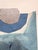 "Im Blue 4" Original Mixed-Media Collage on Paper by Zac Woodiel For Sale In Little Rock - Image 6 of 8