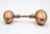 Mid 20th Century Pair of Vintage Bronze Egg Shaped Entry Door Knobs For Sale - Image 5 of 8