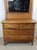 1930s Antique Five Drawer Oak Dresser With Large Mounted Mirror For Sale - Image 5 of 18