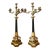 Vintage Regency Gilt Candelabras - Set of 2 For Sale