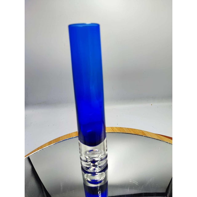 1970s Vintage Vase Bubble by Willy Johansson for Hadeland Norway, 1970s For Sale - Image 5 of 6