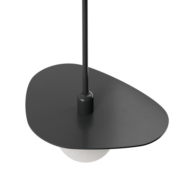 Rhoads Triangular Pendant, Oil Rubbed Bronze For Sale - Image 4 of 6
