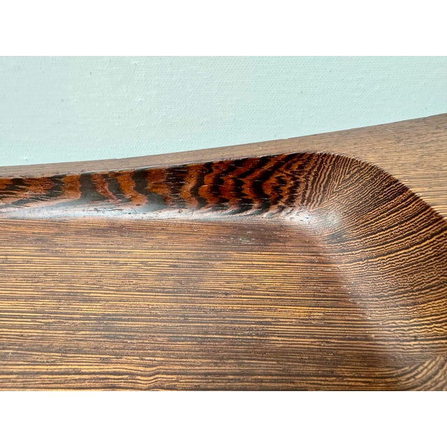 Coffee Mid-Century Dansk Wenge Wood Serving Tray by Jens Quistgaard For Sale - Image 8 of 15