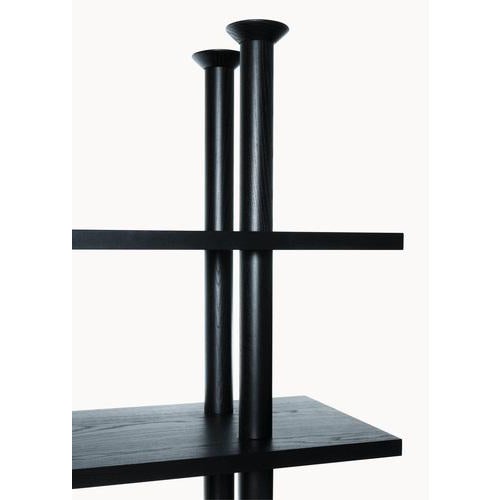 Peristylo Black Wood Three Shelves by Oscar Tusquets for BD Barcelona For Sale - Image 13 of 15