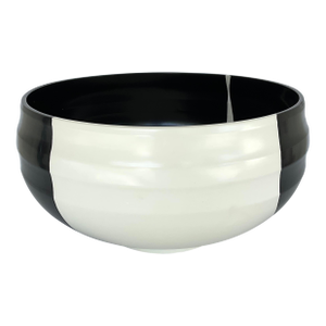 Revelation Modern Black and White Large Spit Personality Bowl