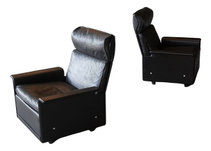 RZ 62 High-Back 620 Lounge Chairs by Dieter Rams, Germany, 1990s, Set of 2