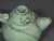 Green 1990s Handmade Modernist Studio Pottery Teapot in Matte Green Glaze For Sale - Image 8 of 13