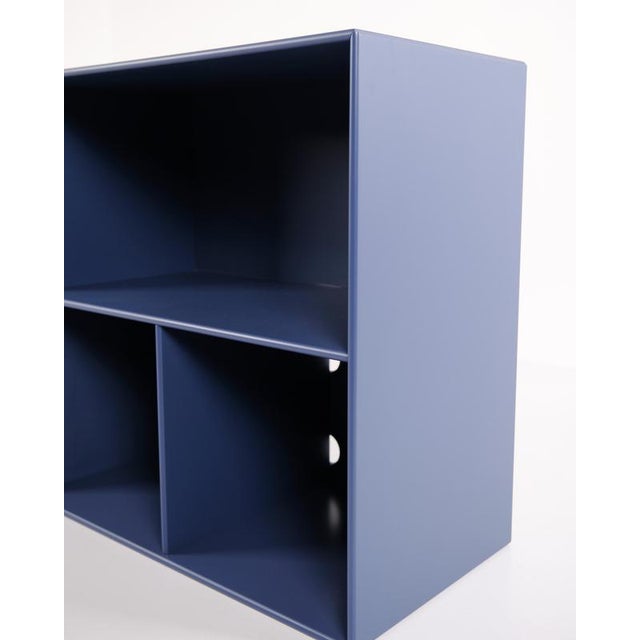 Blue Bookcase with 3 Shelves from Montana, 2010 For Sale - Image 12 of 14