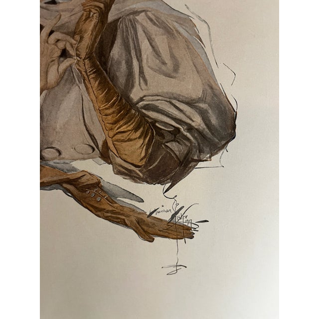 1908 Antique Harrison Fisher Print For Sale - Image 4 of 5