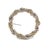 1990s Tiffany & Co Estate Circle Wreath Brooch 18k G + Silver For Sale In New York - Image 6 of 12