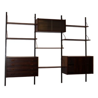 Danish Modular Wall System from PS Møbelfabrik, 1960s For Sale