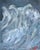 The Sea, Tempera on Canvas, Mid-20th Century For Sale - Image 3 of 3