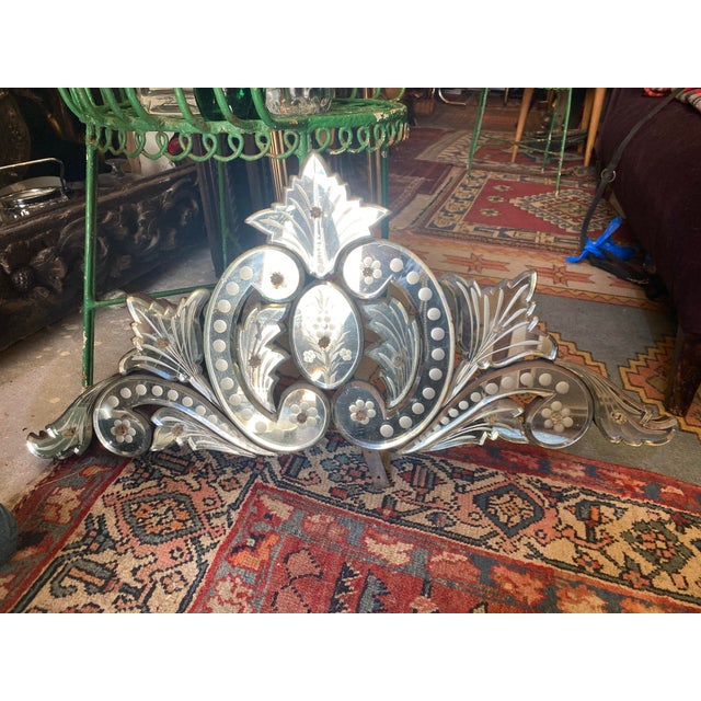 Venetian Mirror in Glass For Sale - Image 16 of 18