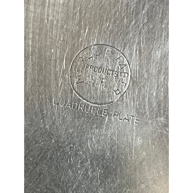 Merle D, Faber Quadruple Silver Plated Art Deco Skyscraper Design Five Piece Set For Sale - Image 15 of 16