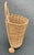 1970s Mid-Century French Woven Wicker Market Cart For Sale - Image 5 of 11