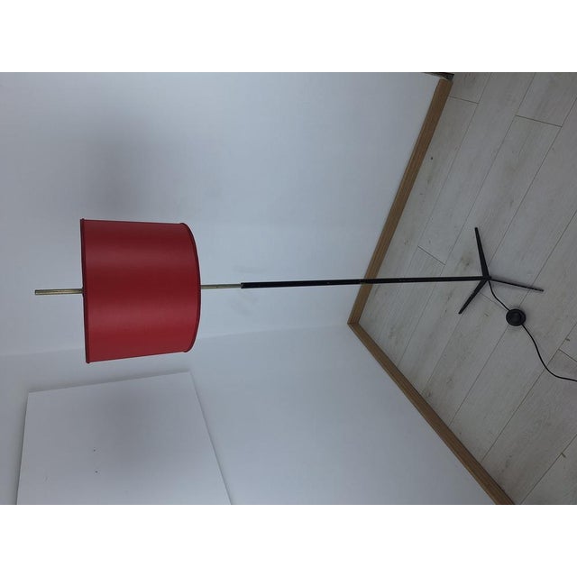 Floor Lamp with Telescopic Tripod Base by Giuseppe Ostuni for Oluce, 1960s For Sale - Image 11 of 13