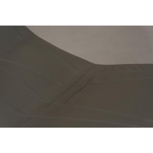 2000 - 2009 Grey Leather Donovan Chaise Longue by Giuseppe Vigano for Cattelan, Italy, 2000s For Sale - Image 5 of 10