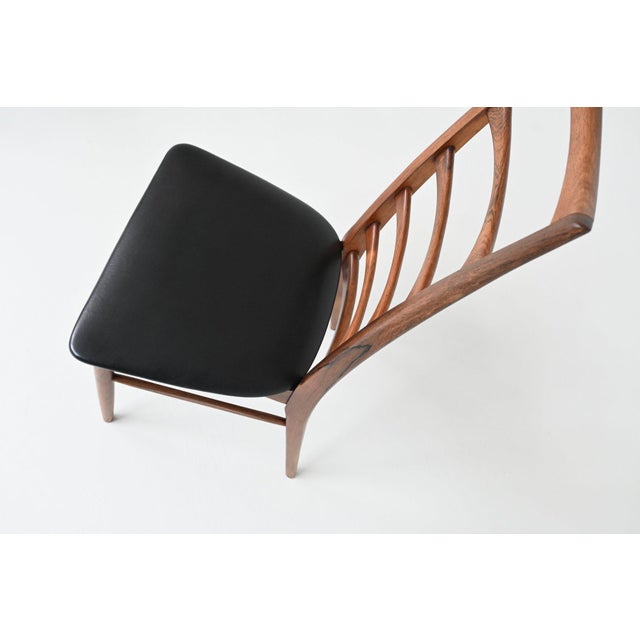 Model Lis Dining Chairs in Rosewood by Niels Koefoed for Koefoeds Møbelfabrik, 1960s, Set of 4 For Sale - Image 18 of 18