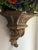 Neoclassical Mid 20th Century Italian Borghese Neoclassical Gilded Acanthus Ceramic Wall Planter / Pocket Vase For Sale - Image 3 of 12
