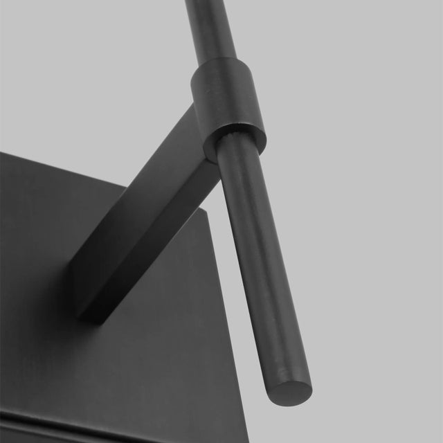 Visual Comfort Thomas O'Brien by Visual Comfort Studio Beckham Classic 1-Light Sconce in Aged Iron For Sale - Image 4 of 6