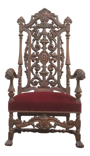 1920s Jacobean Style Chair