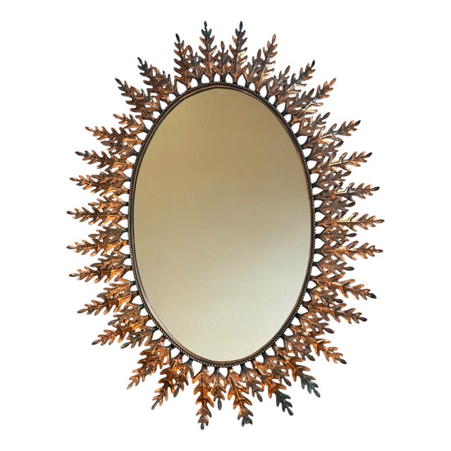 Italian Sun Mirror, 1950s For Sale