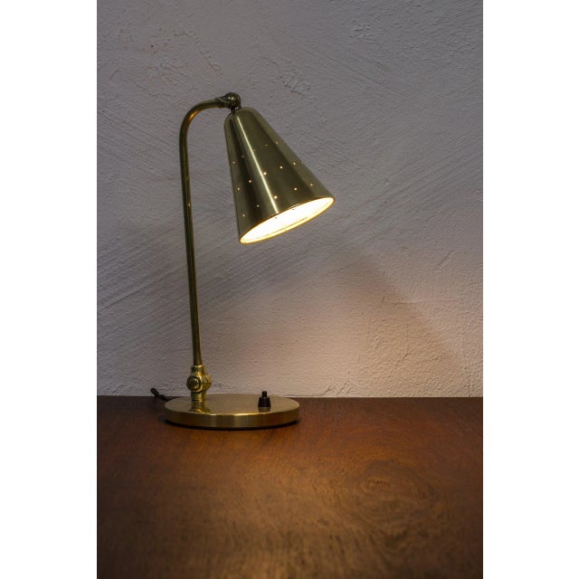Danish Table Lamp by Svend Aage Holm Sørensen for Holm Sørensen & Co, 1950s For Sale - Image 10 of 14